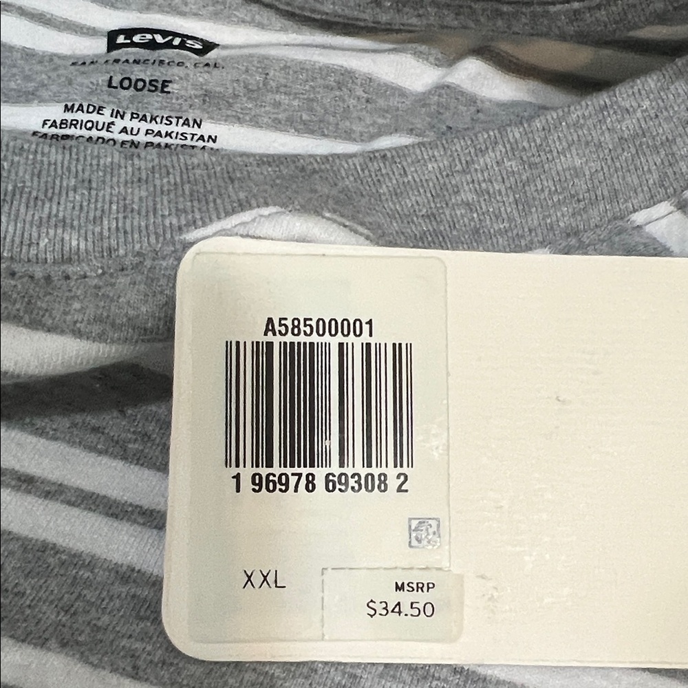 Levi's Striped Short Sleeve Tee - Picture 4 of 9